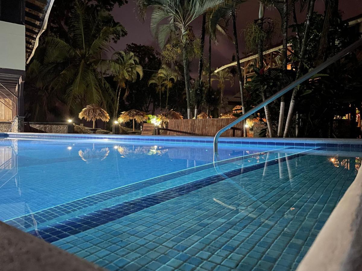 Perla Negra Beachfront Puerto Viejo de Talamanca Bagian luar foto