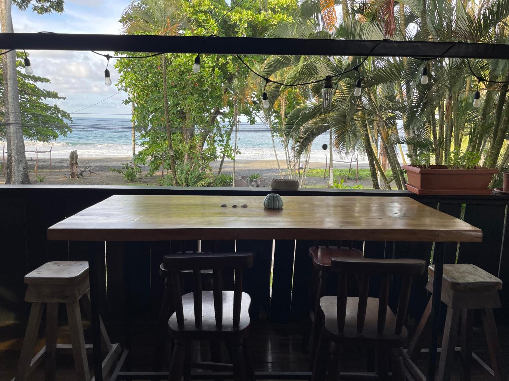 Perla Negra Beachfront Puerto Viejo de Talamanca Bagian luar foto